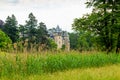 Park and castle building in Goluchow, Poland Royalty Free Stock Photo