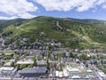 Park City aerial view, Utah, USA Royalty Free Stock Photo