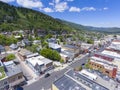 Park City aerial view, Utah, USA Royalty Free Stock Photo