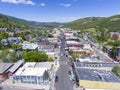 Park City aerial view, Utah, USA Royalty Free Stock Photo