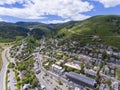 Park City aerial view, Utah, USA Royalty Free Stock Photo