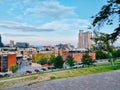 A park in the city. Baltimore Royalty Free Stock Photo