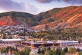 Park City, Utah, USA Downtown in Autumn Royalty Free Stock Photo