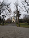 The park close to Main Square, Mykolaiv