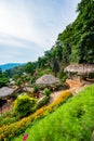 Park at Doi Pui Mong hill tribe village Royalty Free Stock Photo