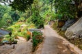 Park at Doi Pui Mong hill tribe village Royalty Free Stock Photo