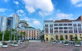 Park in Downtown Cali Royalty Free Stock Photo