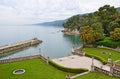 Park of Duino Castle, Trieste, Italy Royalty Free Stock Photo