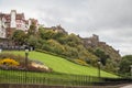 Park in Edinburgh in Winter