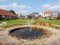 Park of former almshouse Welgelegen in Akkrum, Friesland, Netherlands