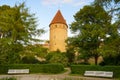 Park Fortress  Old Town Tallin Royalty Free Stock Photo
