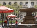 Park Fountain Royalty Free Stock Photo