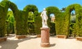 Labyrinth maze in Barcelona Spain at summer