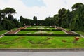 Park and Garden - Scalinata delle Tre Caravelle, Scalinata del Milite Ignoto, Genova, Italy Royalty Free Stock Photo