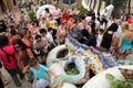 Park Guell, Barcelona, Spain Royalty Free Stock Photo