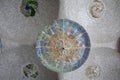 Park Guell in Barcelona. Spain. Royalty Free Stock Photo