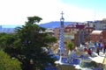 Park Guell viewpoint,Barcelona Royalty Free Stock Photo