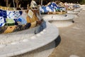 Park Guell - wavy bench