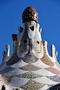 Details of Park GÃÂ¼ell, Barcelona Spain