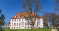 Park and historic mansion Reckenburg in Wiedenbruck