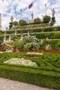 Park on the island of Isola Bella. Italy Royalty Free Stock Photo