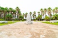 Park at Jungmun Daepo Coast Jusangjeolli Cliff, Jeju Island Royalty Free Stock Photo