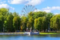 Park in Kaliningrad Royalty Free Stock Photo