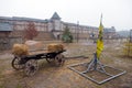 Park Kievan Rus an amusement park and center of culture and history. Reconstructed medieval wooden fortress