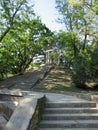 Park in Krasnodar city Royalty Free Stock Photo