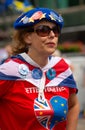 Anti-Brexit campaigner at the March For Change protest demonstration.