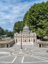 Park Minimundus Klagenfurt, Carinthia, Austria, no people, Saint Peter\'s Basilica Royalty Free Stock Photo