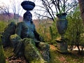 Park of the Monsters, Sacred Grove, Garden of Bomarzo. Ceres, Goddess of agriculture, grain crops and fertility