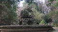 Park of the Monsters, Sacred Grove, Garden of Bomarzo. Fountain called Pegasus, the winged horse