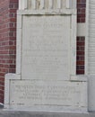 John Gaston Community Center Dedication Plaque, Memphis, TN