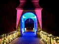 Park night or Illumina at the german castle Schloss Dyck