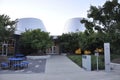 Montreal, 27th June: Park Olympic with Rio Tinto Alcan Planetarium from Montreal in Quebec Province of Canada Royalty Free Stock Photo