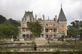 Park of palace of emperor Alexander III in Massandra. Crimea. Ukraine Royalty Free Stock Photo