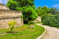 Park of the Palace Euxinograd. Varna, Bulgaria Royalty Free Stock Photo