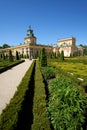 Park And Palace At Wilanow In Warsaw Capital City Of Poland - Vertical