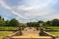 Formal gardens of Tatton Park estate in England. Royalty Free Stock Photo