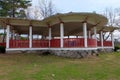 Park Picnic Pavilion Royalty Free Stock Photo