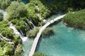 Park plitvicka lake - Croatia Royalty Free Stock Photo