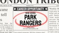 Park ranger job offer