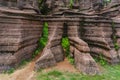 Park of red stones Hongshilin - Hunan China