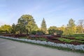 Park in Riga at autumn, Latvia, Europe Royalty Free Stock Photo