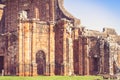 Ruins of Sao Miguel das Missoes rio Grande do Sul, Brazil.