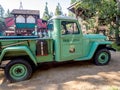 Park Service truck, Grizzly Peak, Disney California Adventure Park Royalty Free Stock Photo