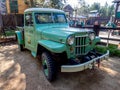 Park Service truck, Grizzly Peak, Disney California Adventure Park Royalty Free Stock Photo