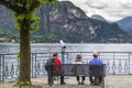 Park on the shores of Lake Como