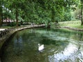 Park and source of Bosna River Royalty Free Stock Photo